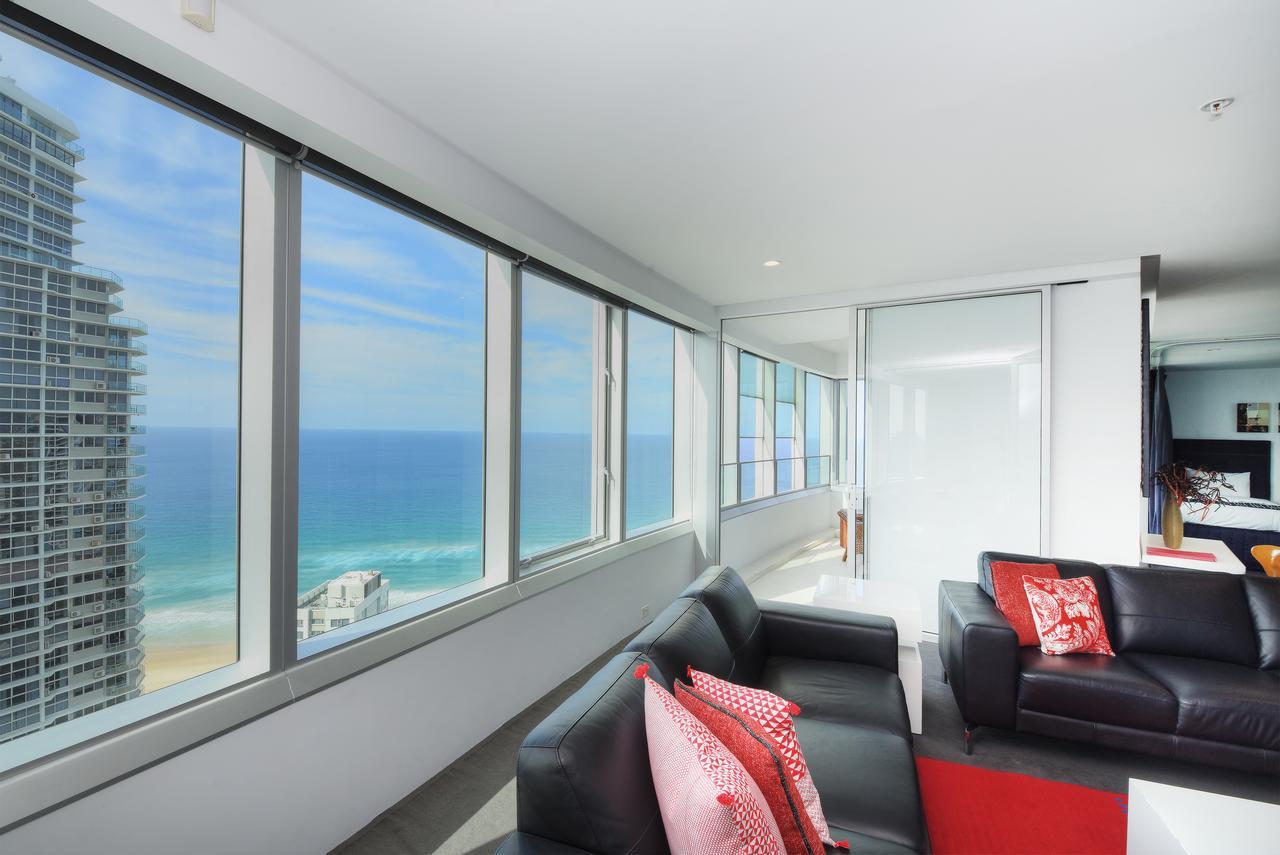 Private Apartment With Ocean Views At Q1 Resort Gold Coast Exteriér fotografie